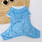 Lightweight Four-Legged Summer Pet Outfit for Dogs & Cats
