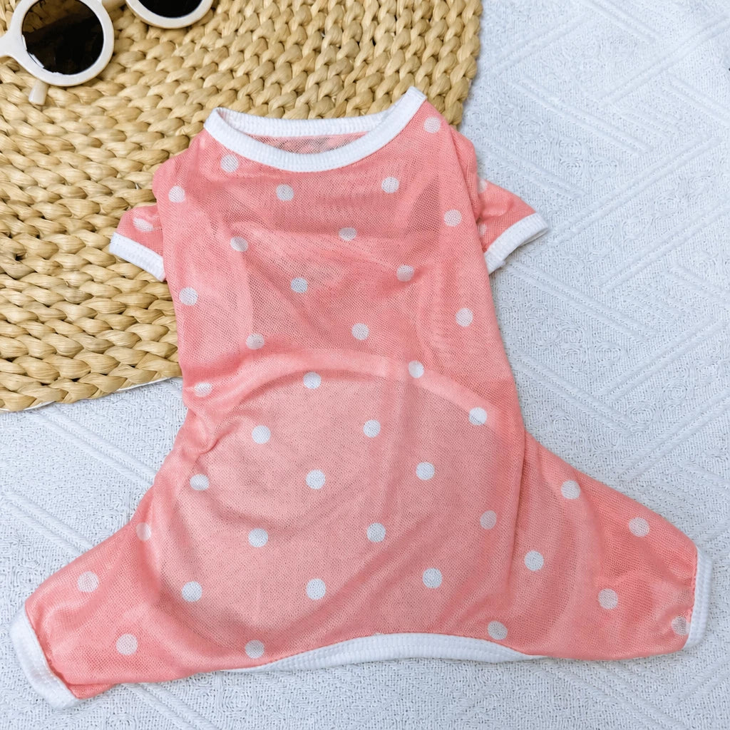 Lightweight Four-Legged Summer Pet Outfit for Dogs & Cats