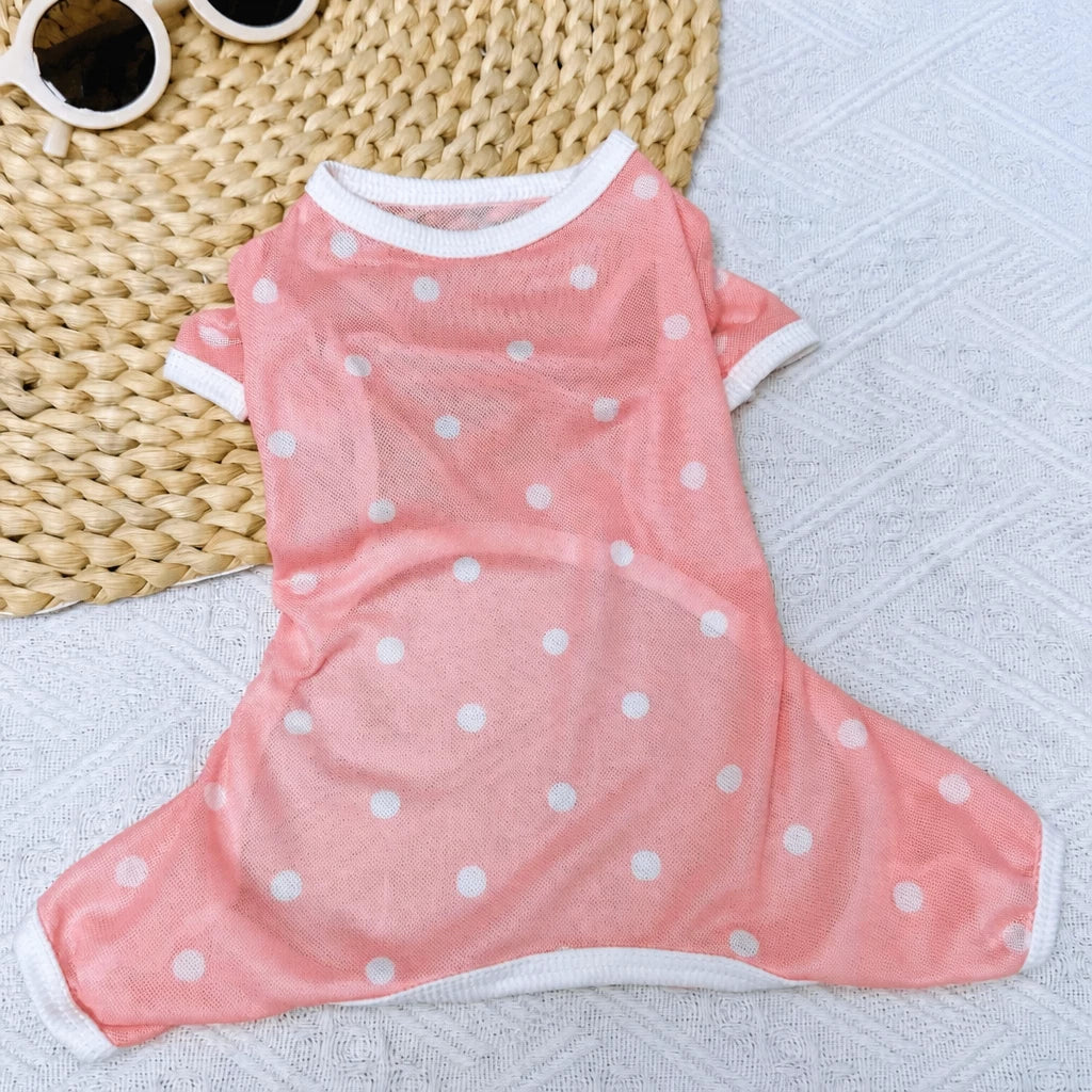 Lightweight Four-Legged Summer Pet Outfit for Dogs & Cats