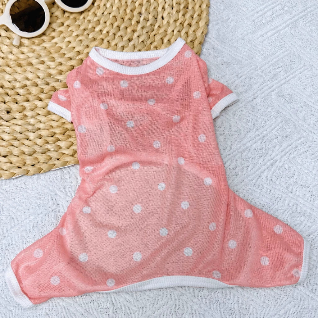 Lightweight Four-Legged Summer Pet Outfit for Dogs & Cats