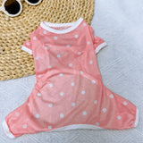 Lightweight Four-Legged Summer Pet Outfit for Dogs & Cats