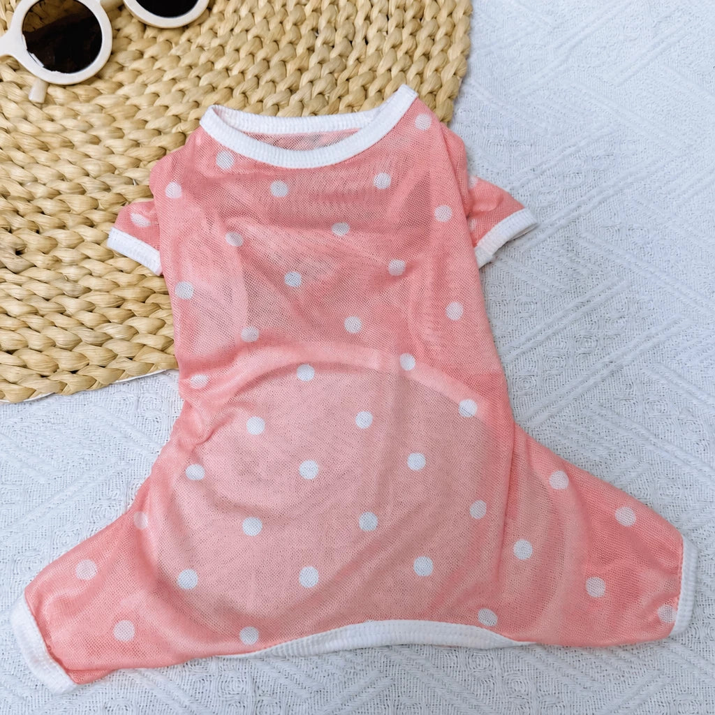 Lightweight Four-Legged Summer Pet Outfit for Dogs & Cats