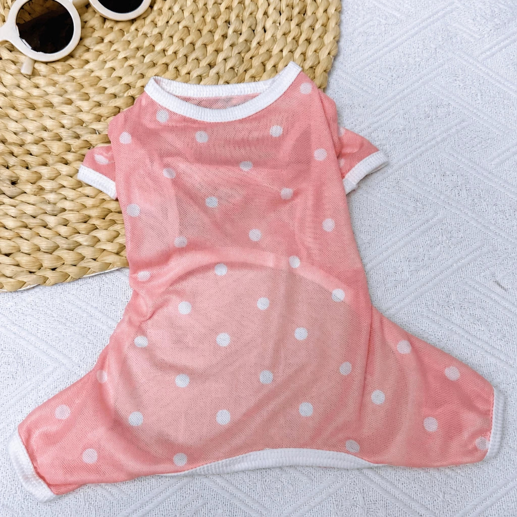 Lightweight Four-Legged Summer Pet Outfit for Dogs & Cats
