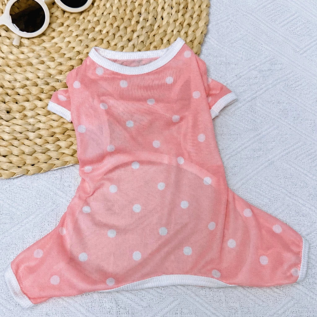 Lightweight Four-Legged Summer Pet Outfit for Dogs & Cats