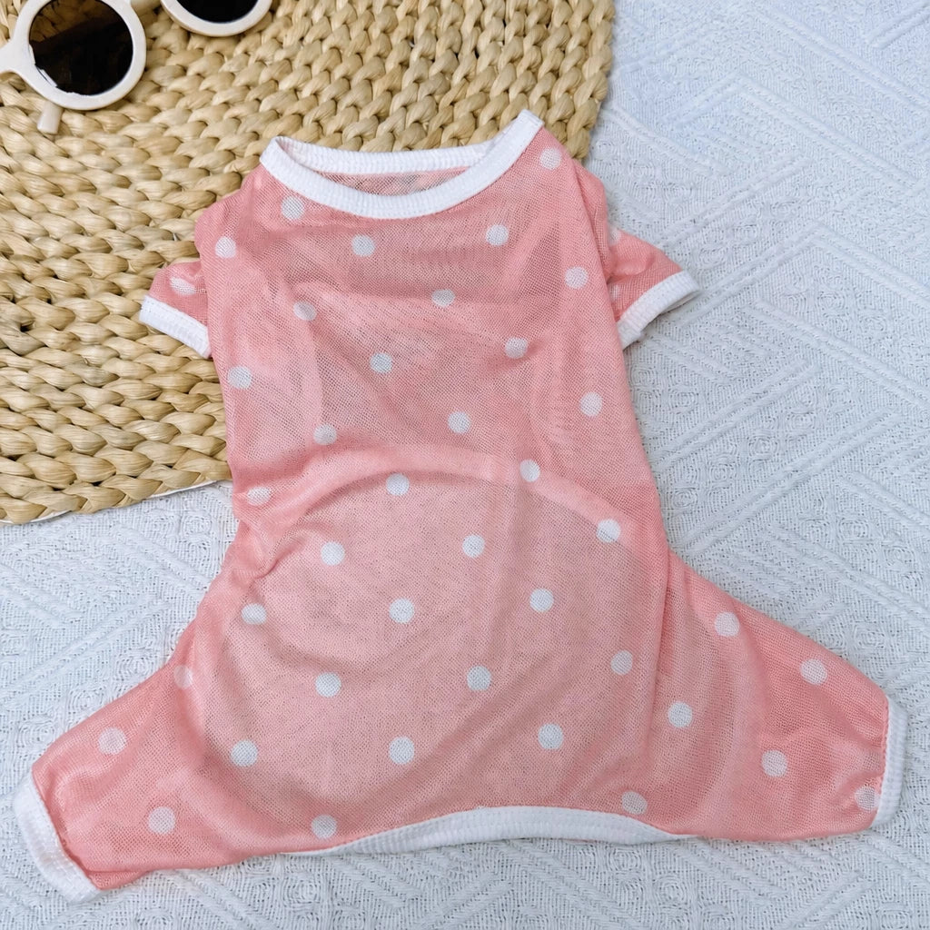 Lightweight Four-Legged Summer Pet Outfit for Dogs & Cats