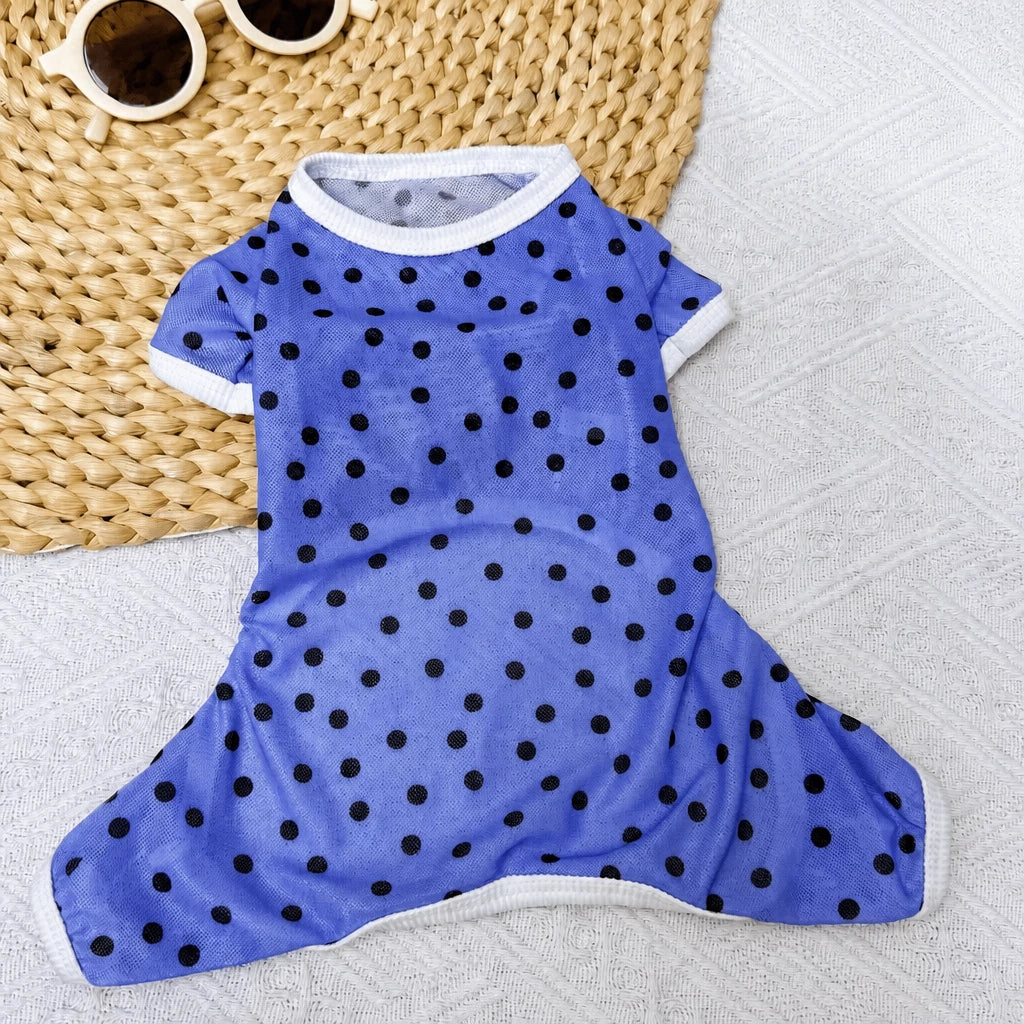 Lightweight Four-Legged Summer Pet Outfit for Dogs & Cats
