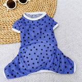 Lightweight Four-Legged Summer Pet Outfit for Dogs & Cats