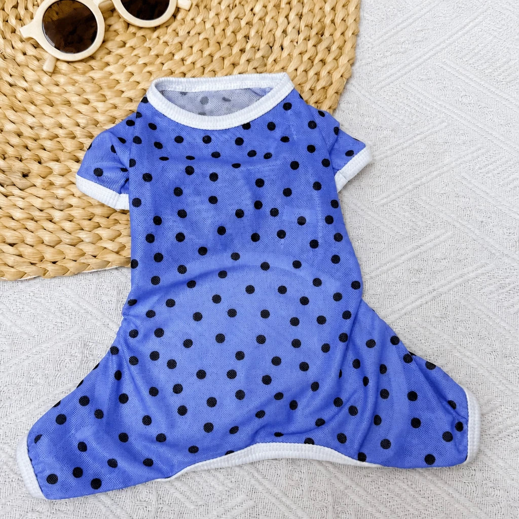 Lightweight Four-Legged Summer Pet Outfit for Dogs & Cats