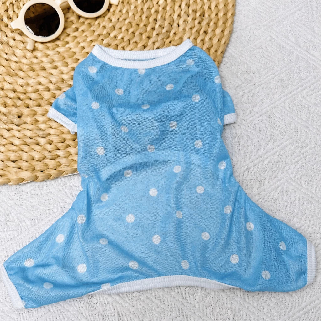 Lightweight Four-Legged Summer Pet Outfit for Dogs & Cats