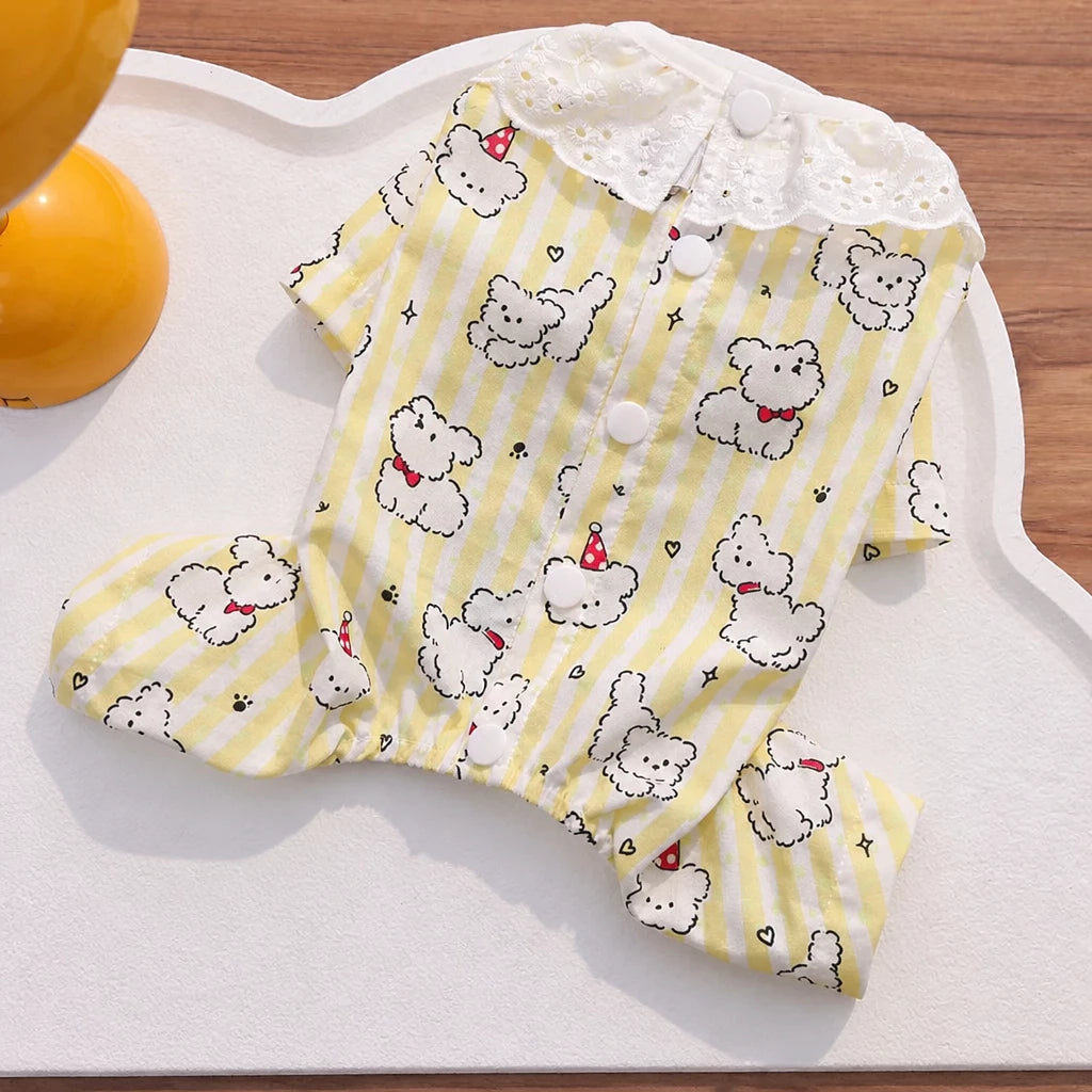 Four-Leg Pet Pajamas for Dogs and Cats