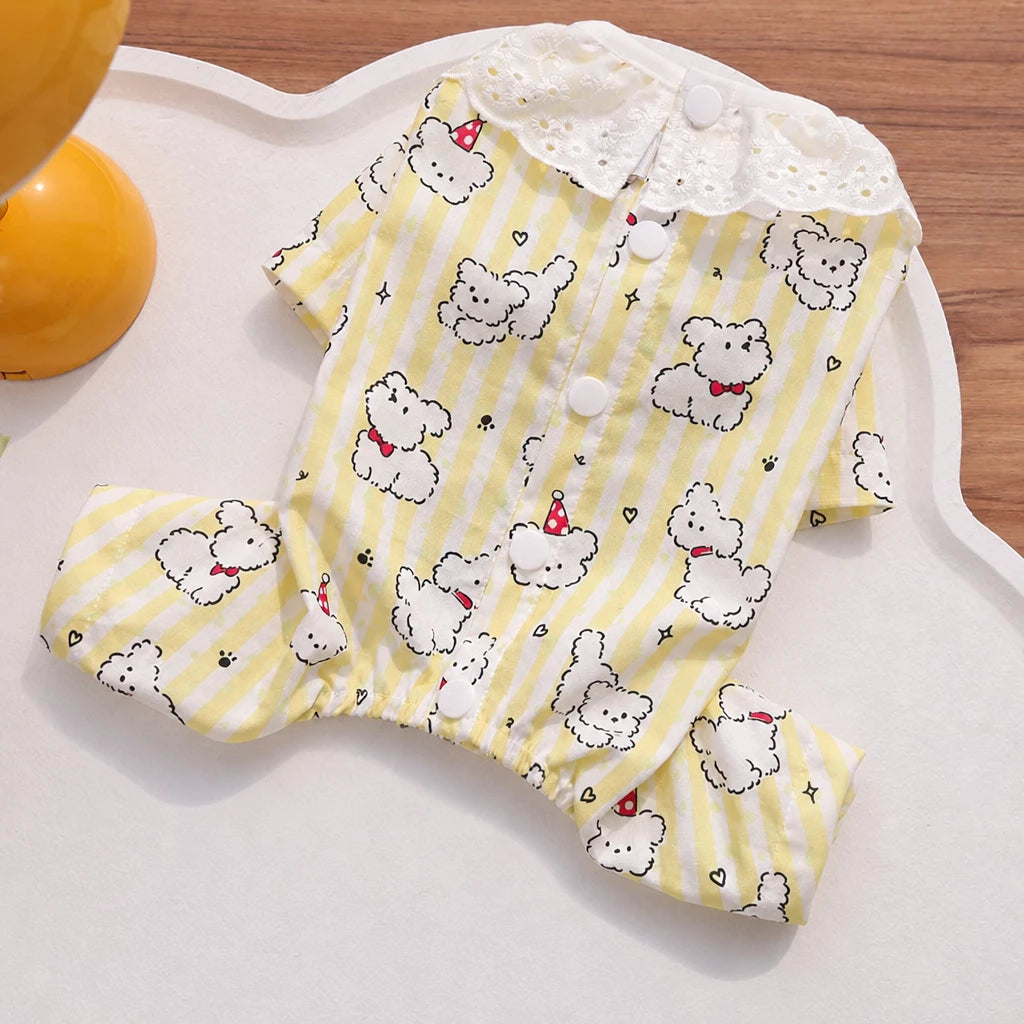 Four-Leg Pet Pajamas for Dogs and Cats