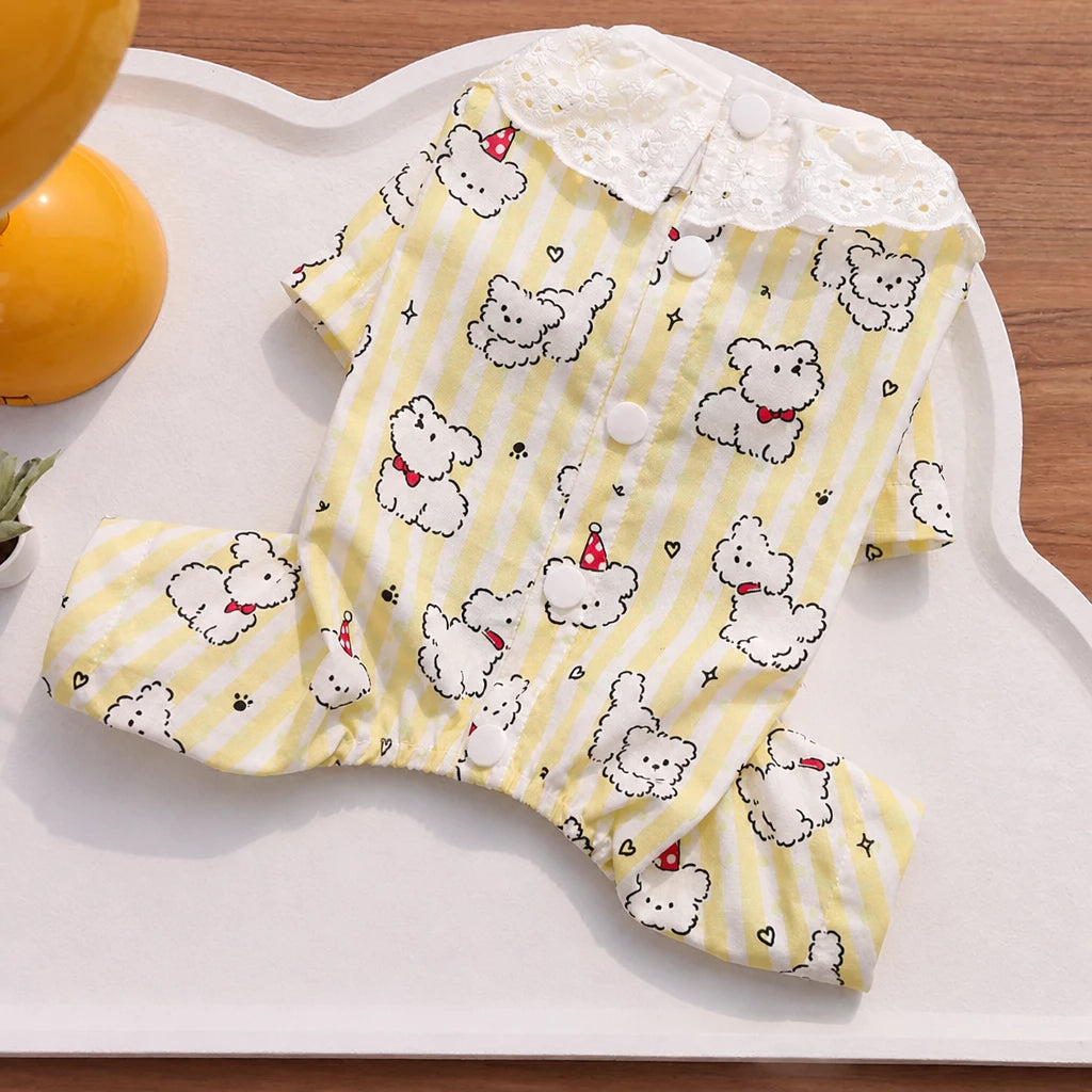 Four-Leg Pet Pajamas for Dogs and Cats