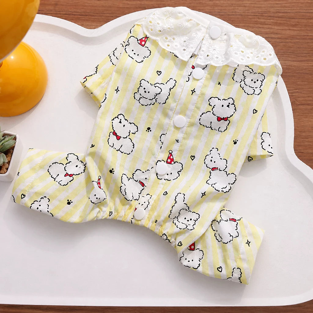 Four-Leg Pet Pajamas for Dogs and Cats