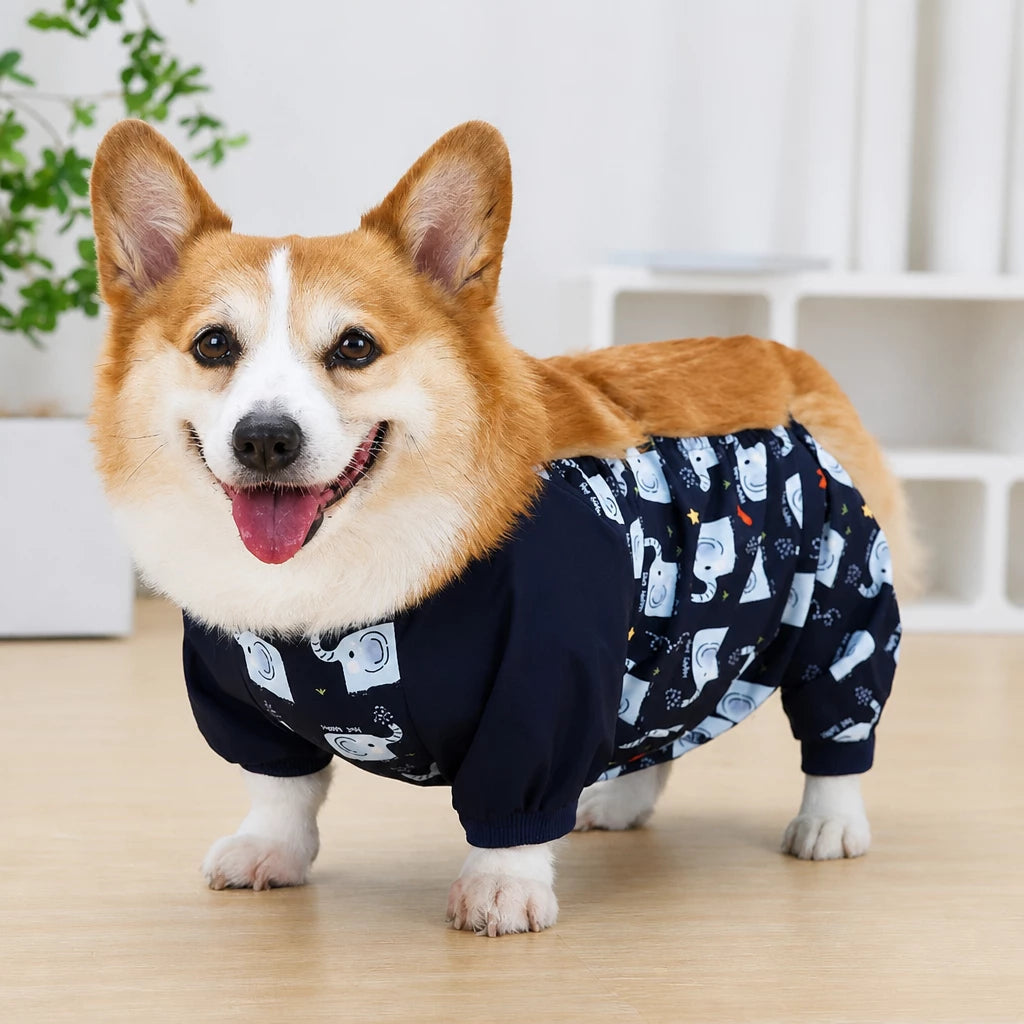 Full-Coverage Four-Leg Dog Raincoat