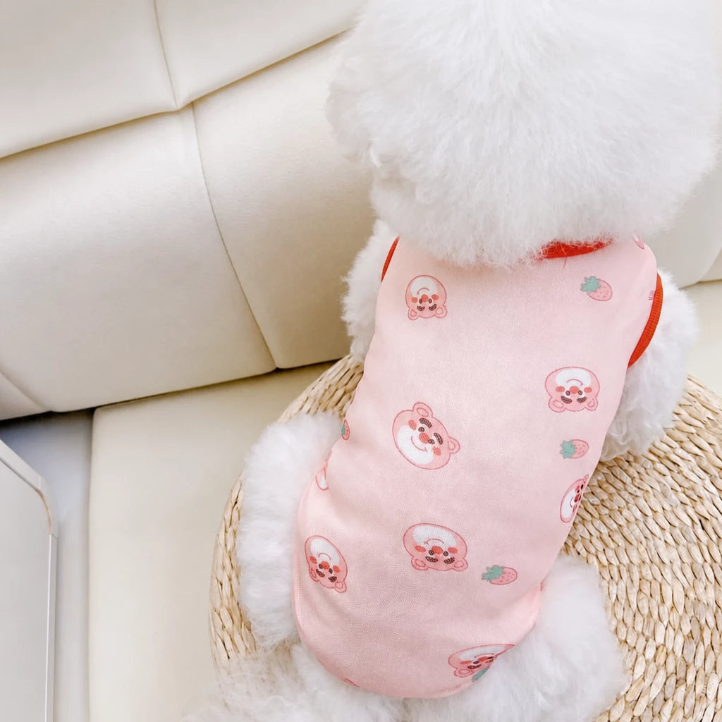 Lightweight Mesh Pet Vest for Cats and Small Dogs