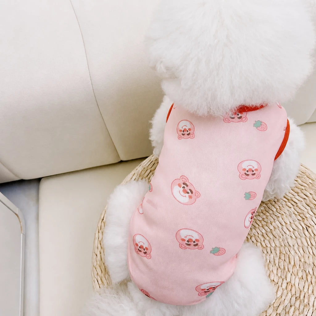 Lightweight Mesh Pet Vest for Cats and Small Dogs