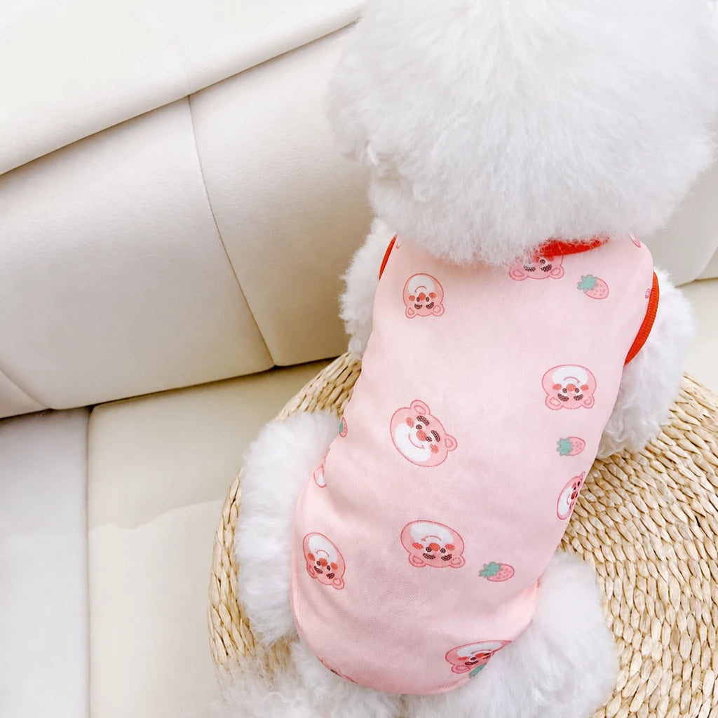 Lightweight Mesh Pet Vest for Cats and Small Dogs