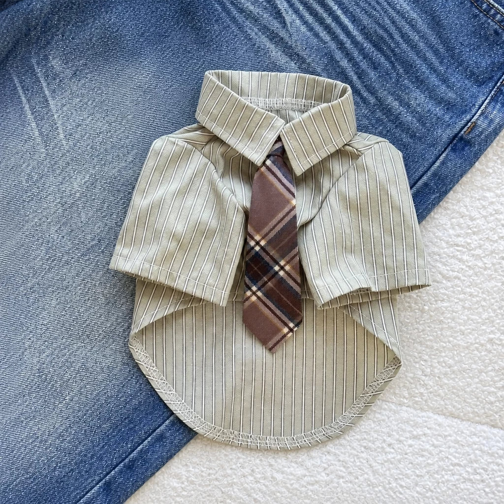 Lightweight Cotton-Linen Shirt for Cats and Dogs