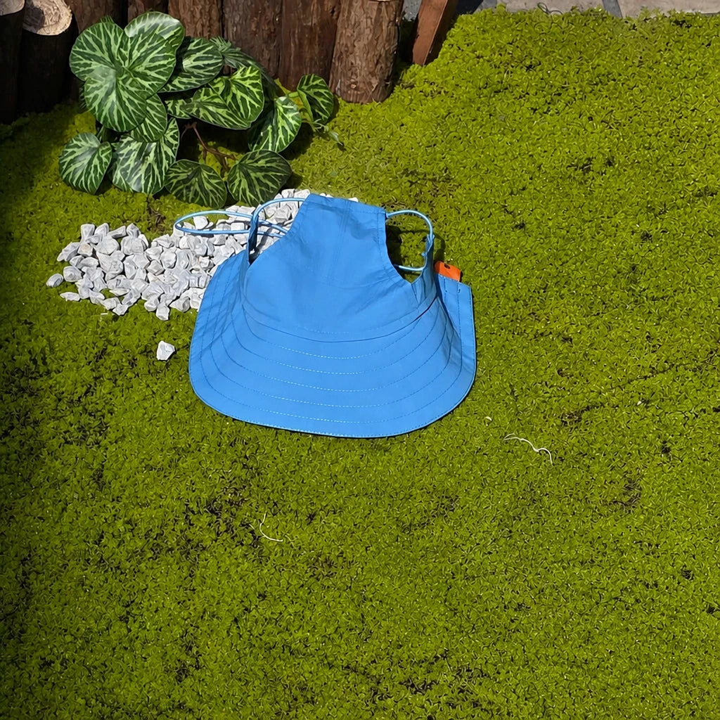 Adjustable Fisherman-Style Sun Hat for Dogs