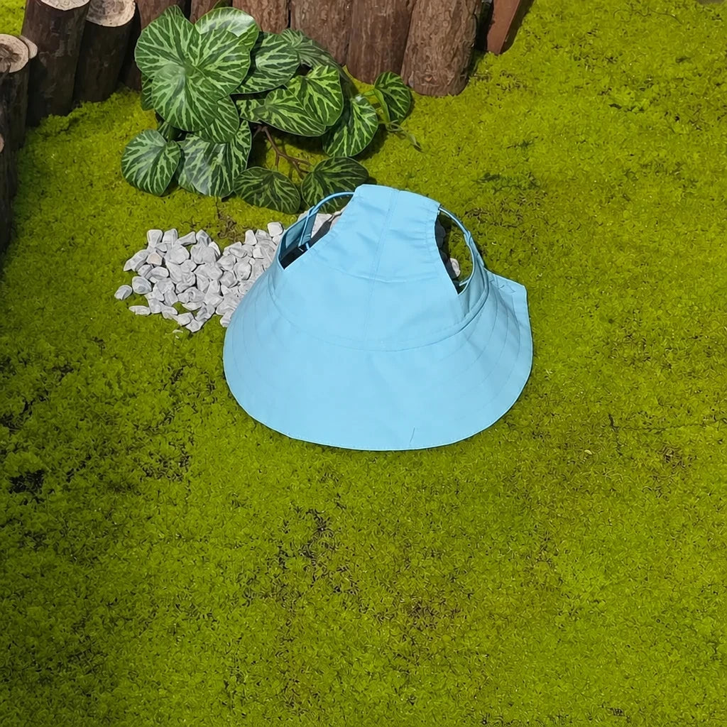 Adjustable Fisherman-Style Sun Hat for Dogs