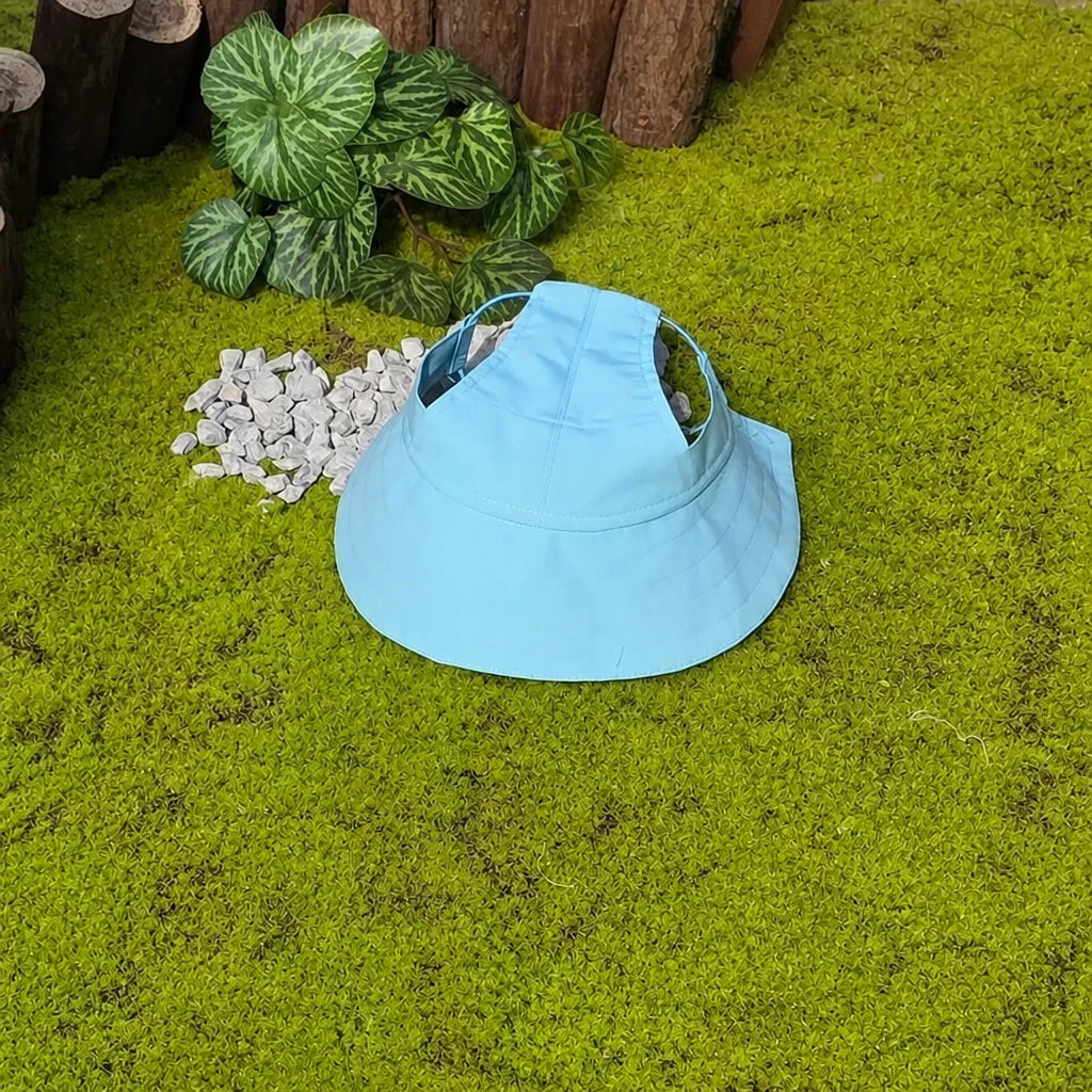 Adjustable Fisherman-Style Sun Hat for Dogs