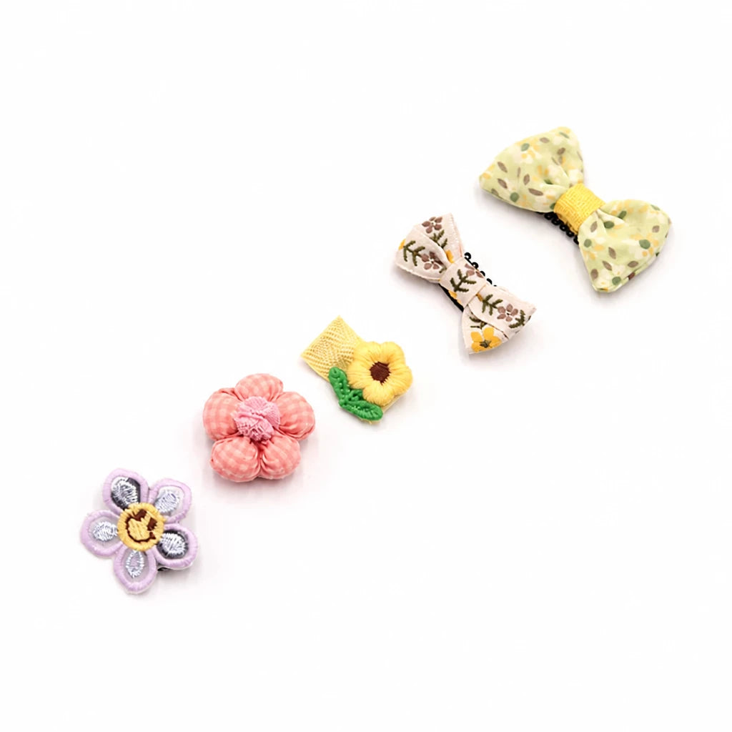 Pet Bow Hair Clips for Dogs and Cats
