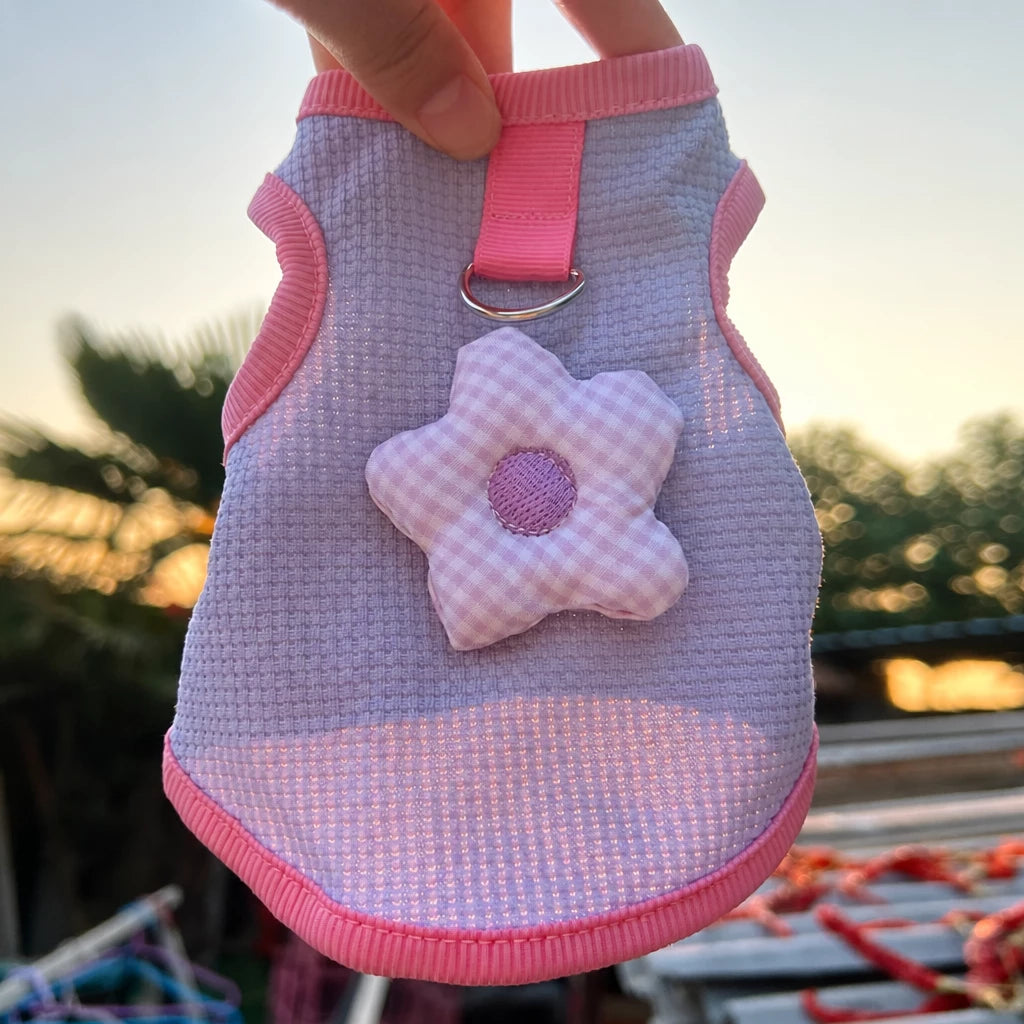 Cat & Small Dog Vest with Leash Opening