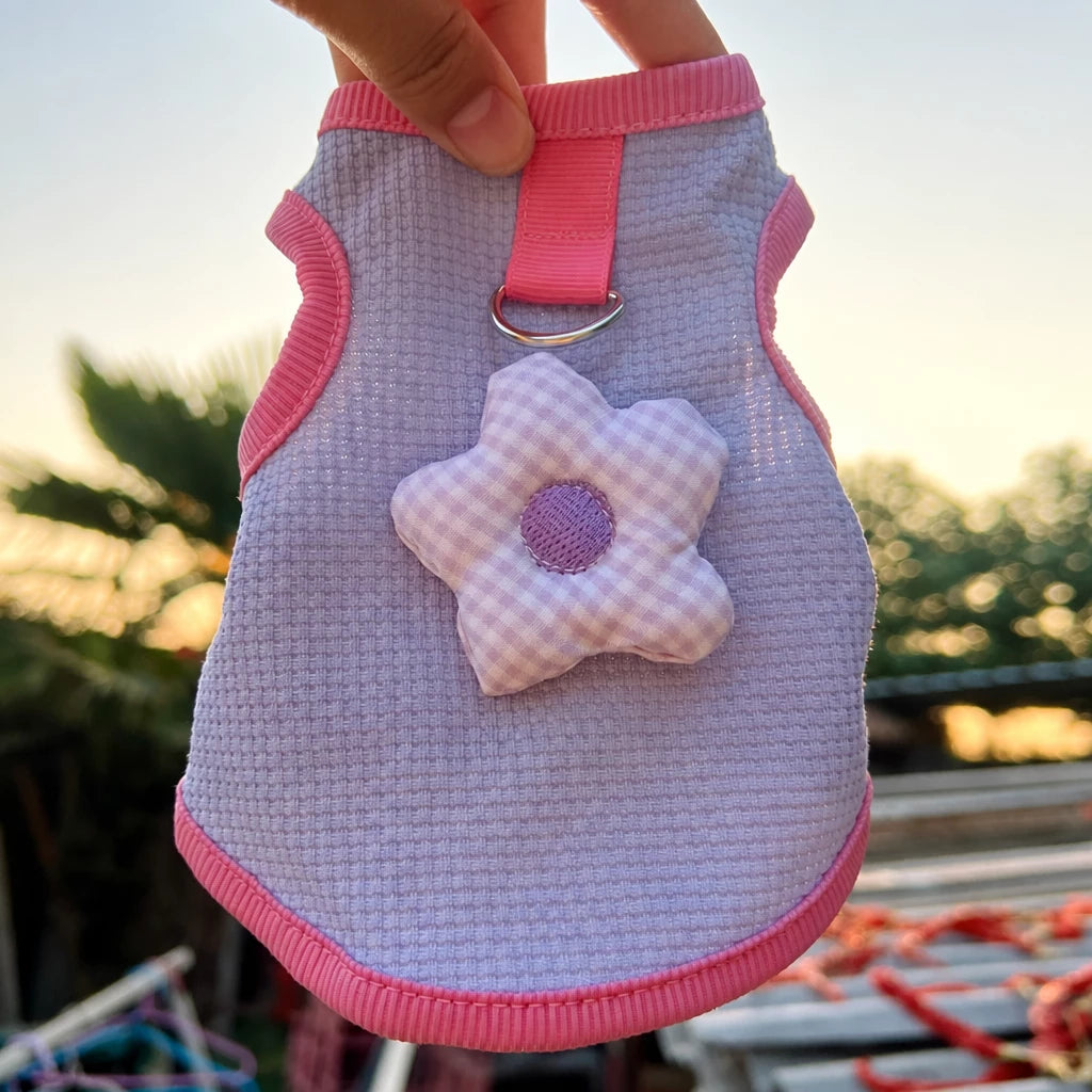 Cat & Small Dog Vest with Leash Opening