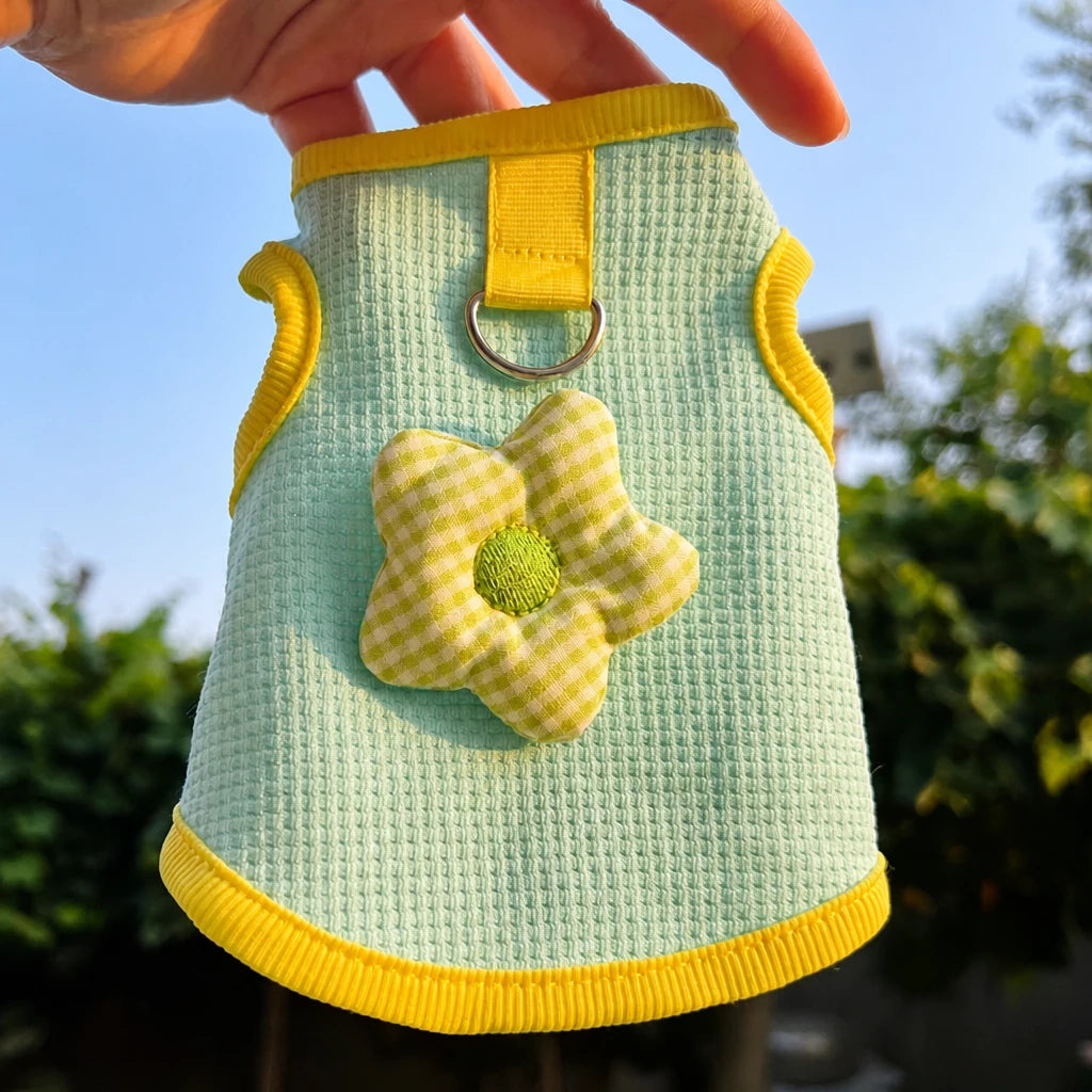 Cat & Small Dog Vest with Leash Opening