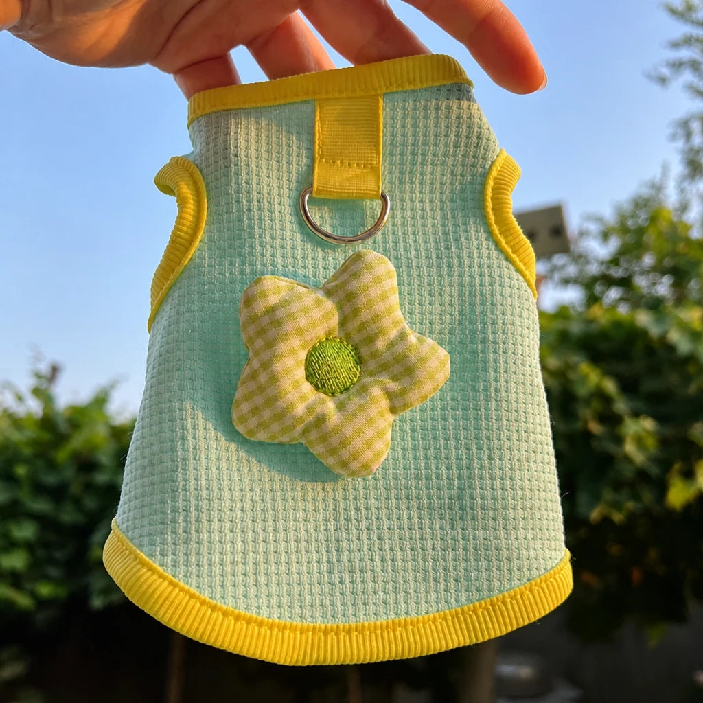 Cat & Small Dog Vest with Leash Opening
