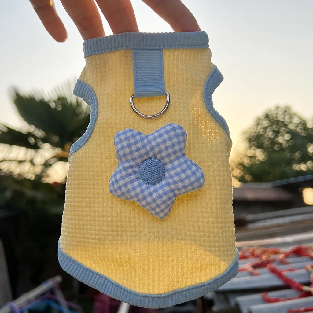 Cat & Small Dog Vest with Leash Opening