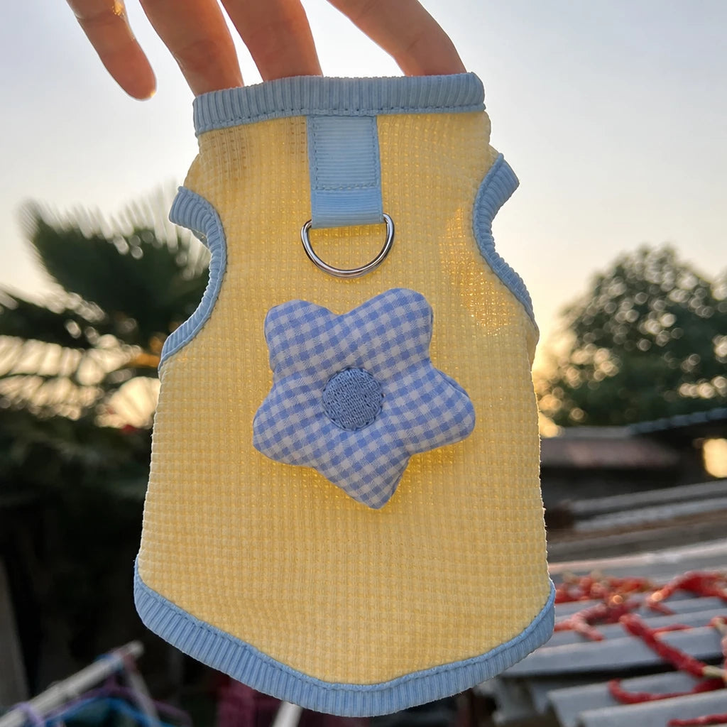 Cat & Small Dog Vest with Leash Opening
