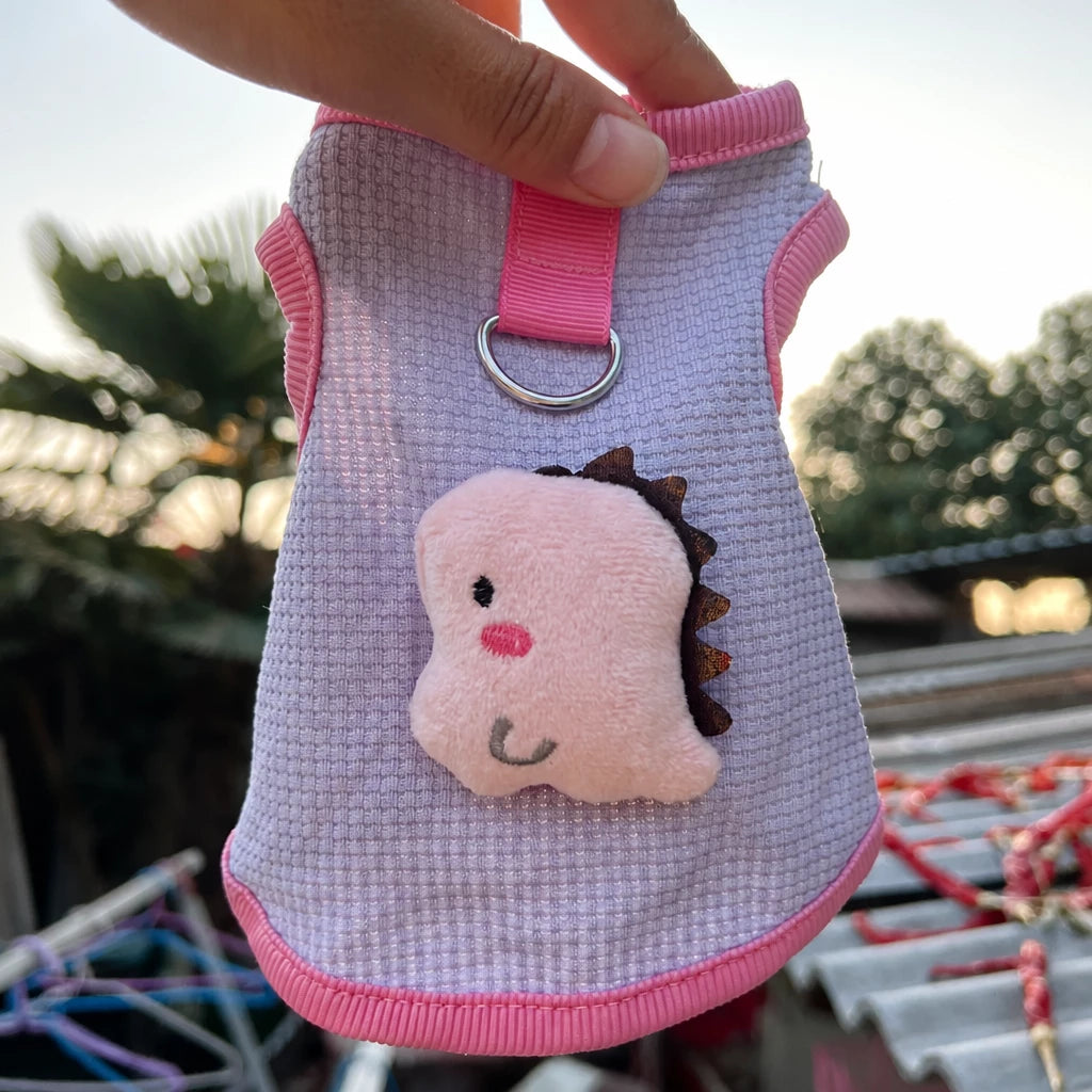 Cat & Small Dog Vest with Leash Opening
