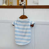 Striped Pet Shirt for Dogs and Cats