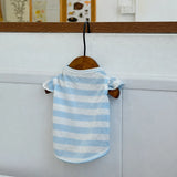Striped Pet Shirt for Dogs and Cats