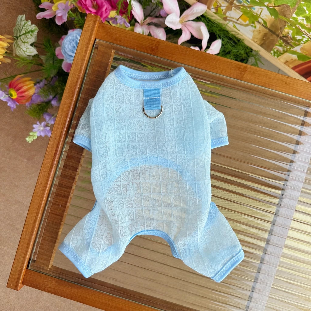 Lightweight Mesh Four-Leg Pet Suit