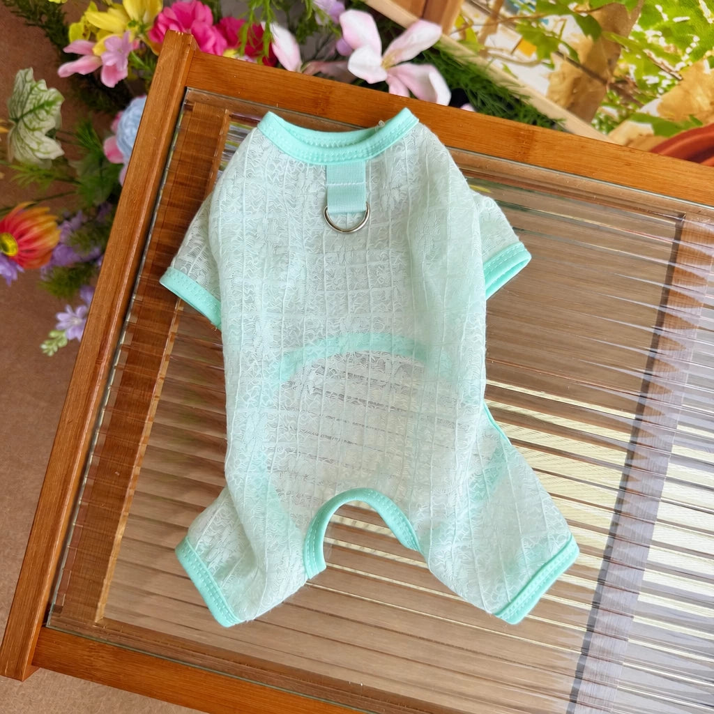 Lightweight Mesh Four-Leg Pet Suit