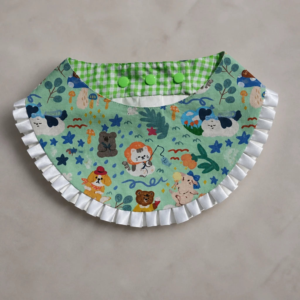 Adjustable Pet Bandana Bib for Dogs and Cats