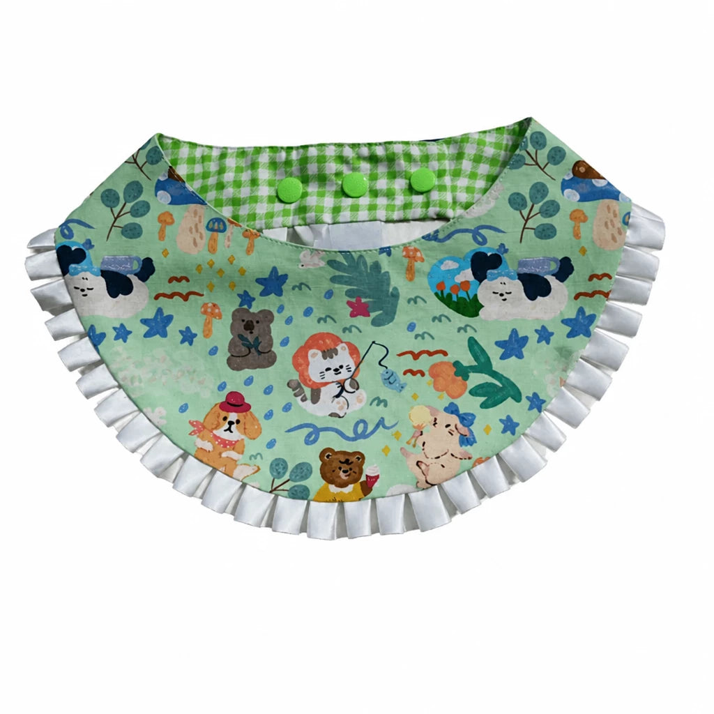 Adjustable Pet Bandana Bib for Dogs and Cats