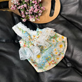 Lightweight Floral Lace Dress for Dogs & Cats
