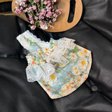 Lightweight Floral Lace Dress for Dogs & Cats