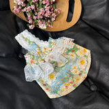 Lightweight Floral Lace Dress for Dogs & Cats