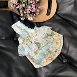 Lightweight Floral Lace Dress for Dogs & Cats
