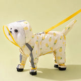 Waterproof Four-Leg Raincoat for Small Dogs