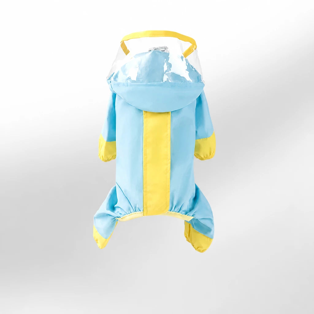 Waterproof Four-Leg Raincoat for Small Dogs