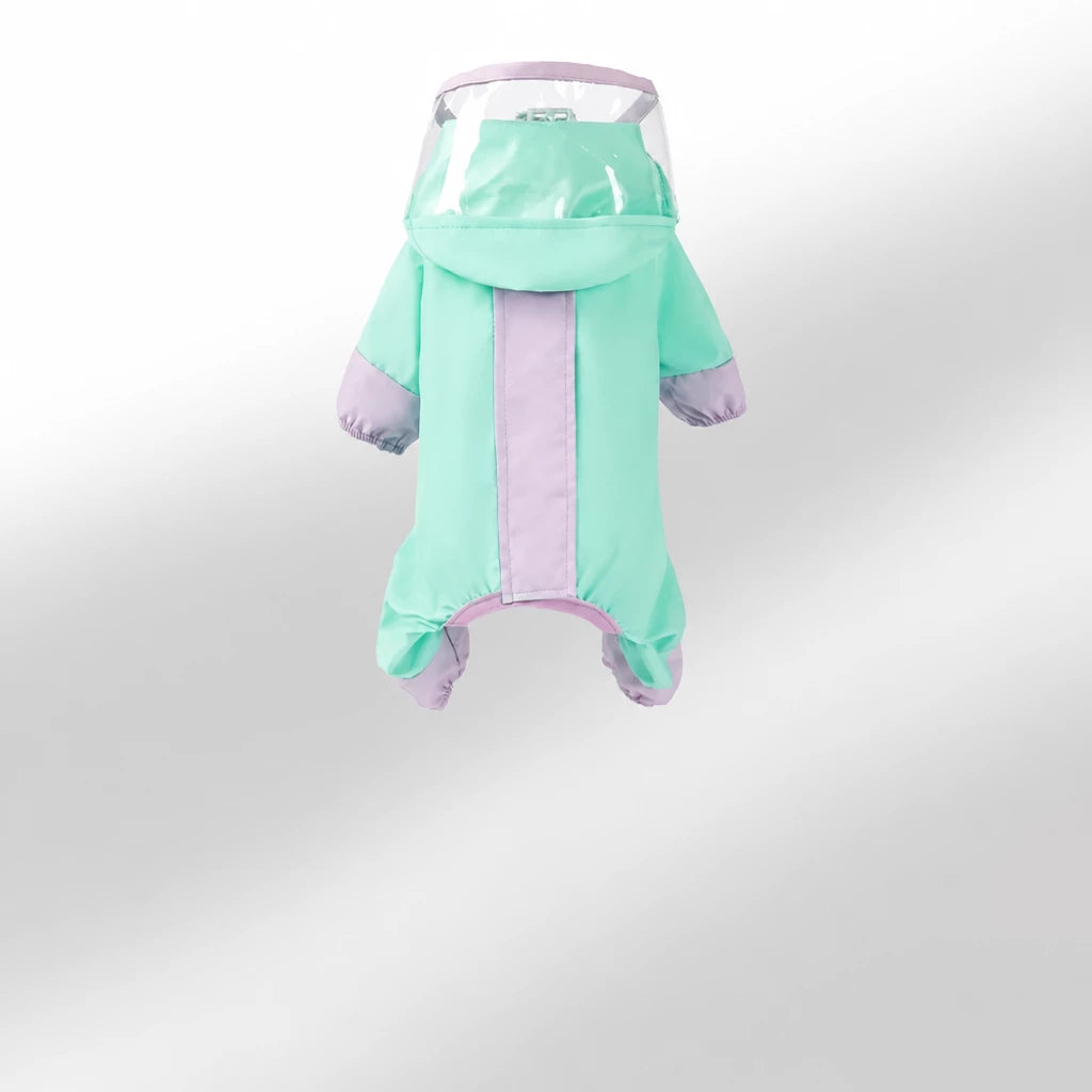 Waterproof Four-Leg Raincoat for Small Dogs