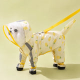 Waterproof Four-Leg Raincoat for Small Dogs