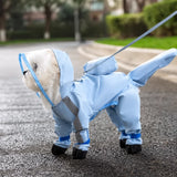 Waterproof Four-Leg Raincoat for Small Dogs
