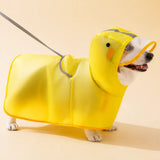 Dog Raincoat with Belly Coverage for Small to Medium Dogs