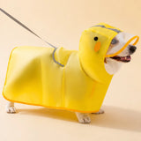 Dog Raincoat with Belly Coverage for Small to Medium Dogs